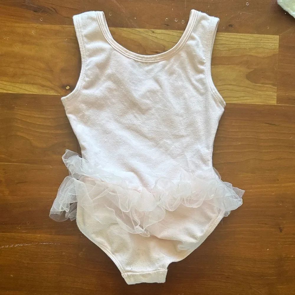 Pink Kids Dance Costume with Tutu
